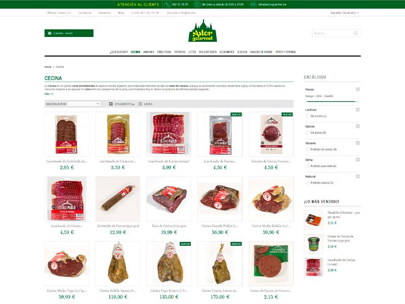 Astorgourmet - cecina