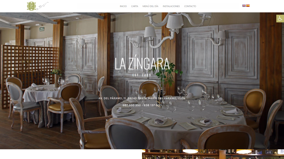 Restaurante La Zingara - Inicio