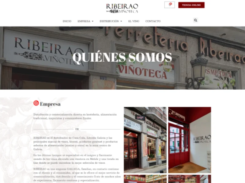 Viñoteca Ribeirao - historia de la empresa y fotos