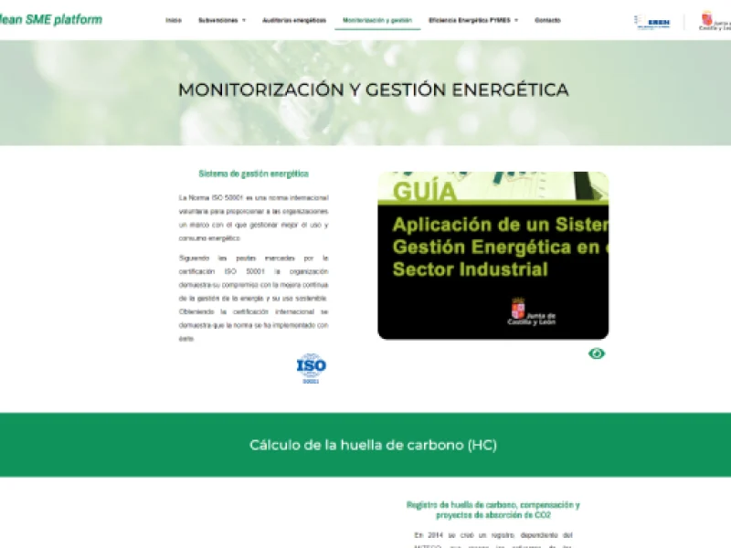 ayudas energía empresas - monitorización y gestión energética