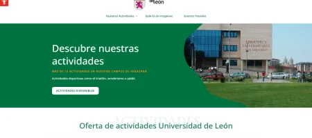 Universidad de León inicio