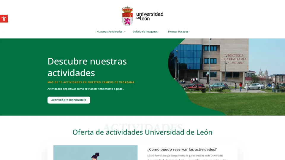 Universidad de León inicio