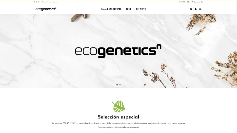 Ecogenetics - Inicio