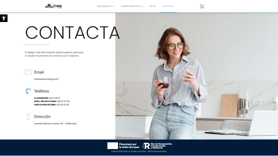 studiumliving - contacto