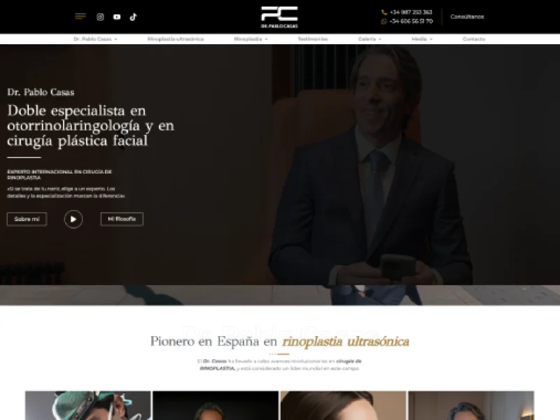 Doctor Pablo Casas - inicio
