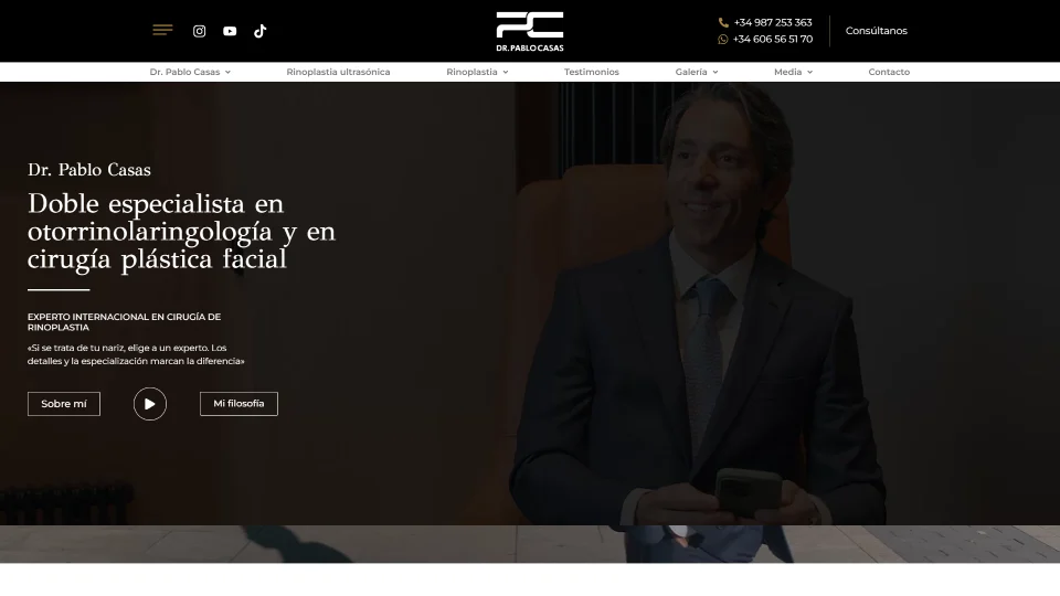 Doctor Pablo Casas - inicio